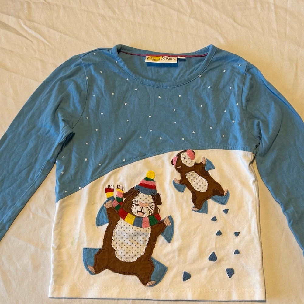Guinea Pig Appliqué Shirt